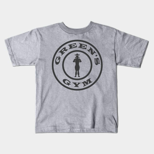 Green's Gym Kids T-Shirt by Honorwalk